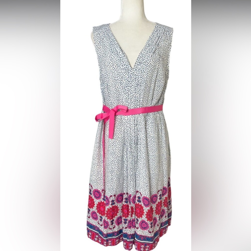 Boden Women’s Ellie Dress with Pink Accents
